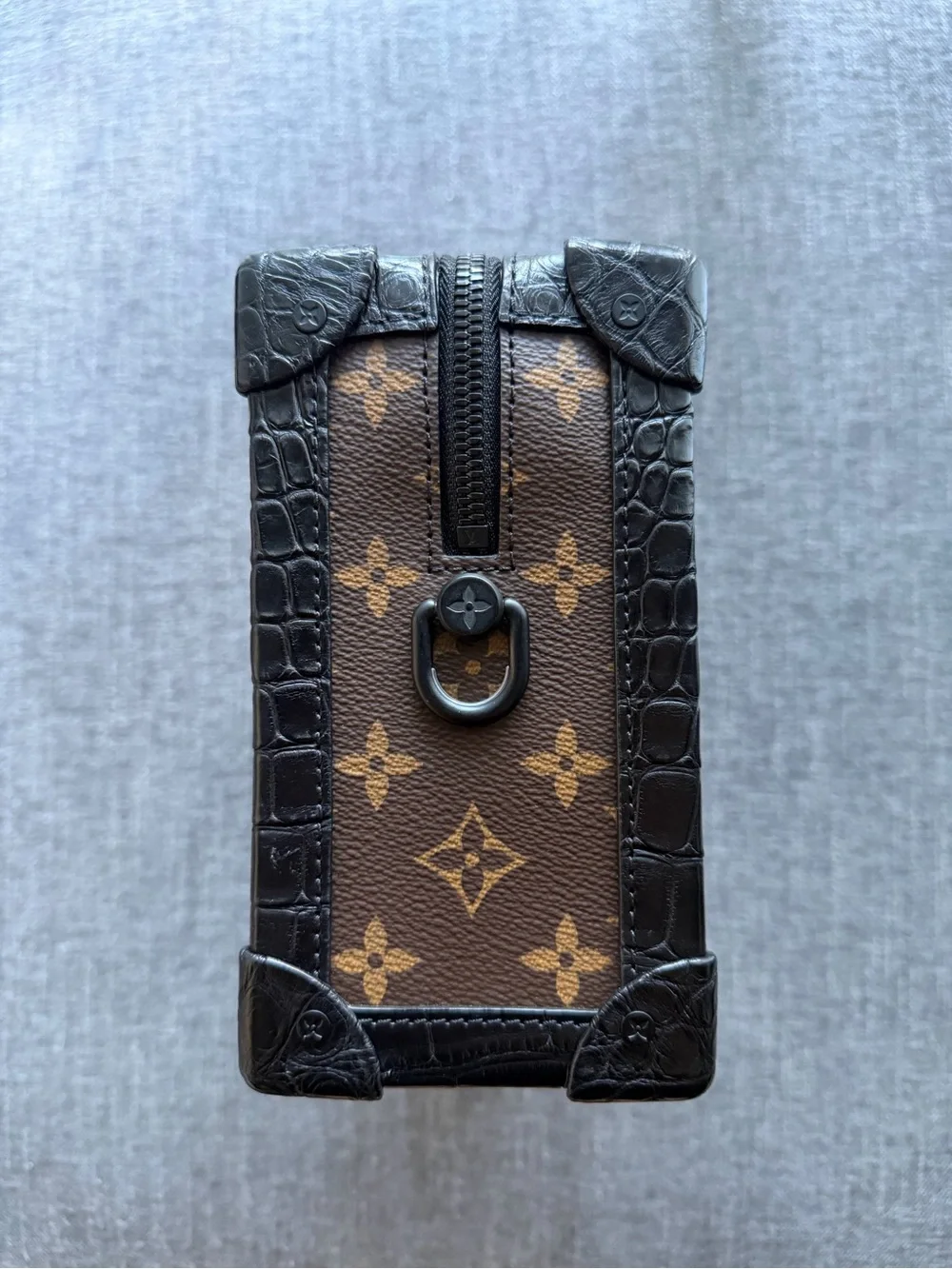 Louis Vuitton Monogram Leather Trunk Crossbody Bag